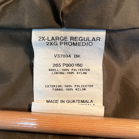 Green Day Ed and Ted’s Lighting Rain Parka Men’s 2XL Black - Picture 6 of 6